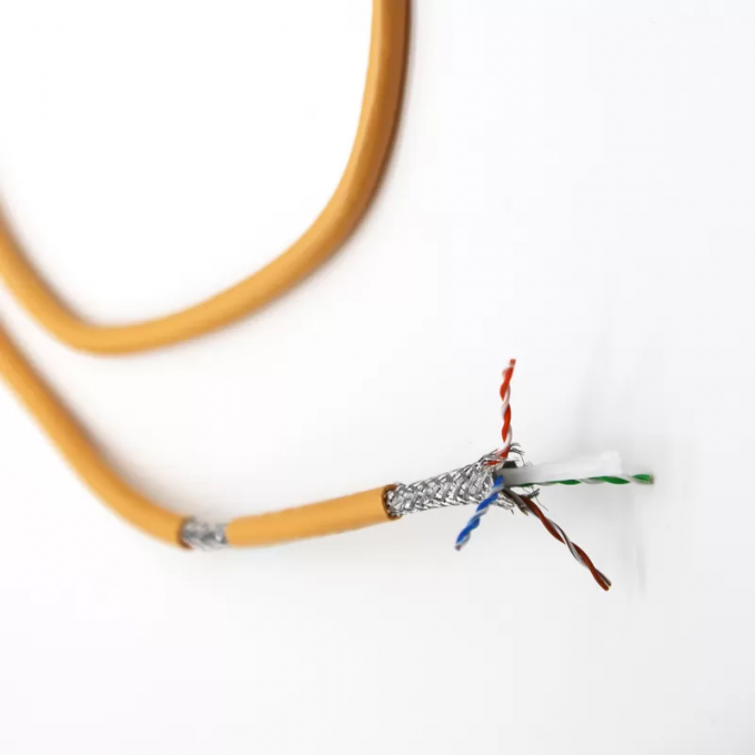 Leiter-Netzkabel des Kernes des Übertragungskabels 8 der Katze 6 Abschirmungsreines kupfernes von CER RoHS-Standard 3