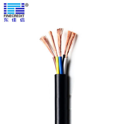 H03VV-F / RVV  3 * 0.5 Sq Industrial Electrical Cable UV Resistance VDE