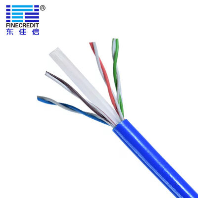 LSZH Cat6 Low Smoke Zero Halogen Cable 4X2X23 AWG 2 Cores