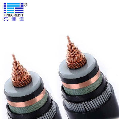 300mm2 Armoured Xlpe Cable , YJV22 8.7/15KV N2XRY STA 3 Core Insulated Power Cable