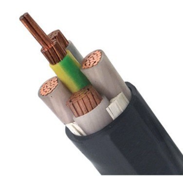 N2X2Y LSZH Sheath 10mm2 Low Smoke Halogen Free Cable Class 2 Conductor