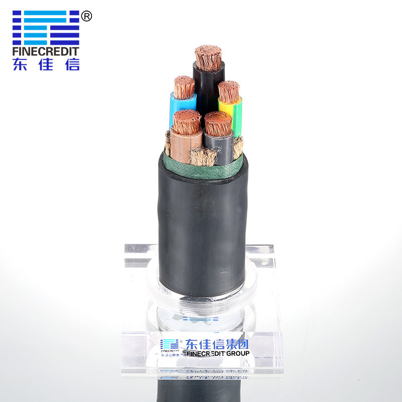 YCW YC 450/750V 3 Core 1.5mm Flexible Rubber Cable For Mining IEC 60228