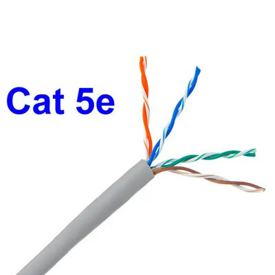 Guter Preis Bloßes festes Kabel 0.5mm des Kupfer-23AWG UTP Cat5 für Telekommunikation Online