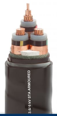 Guter Preis Niedriges Halogen-freies Kabel des Rauch-6KV Online