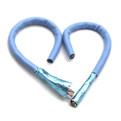 Guter Preis Netz-Kabel HDPE-flexible PVC-Hülle CAT 6A Leiter 0.58mm ftp OFC Online