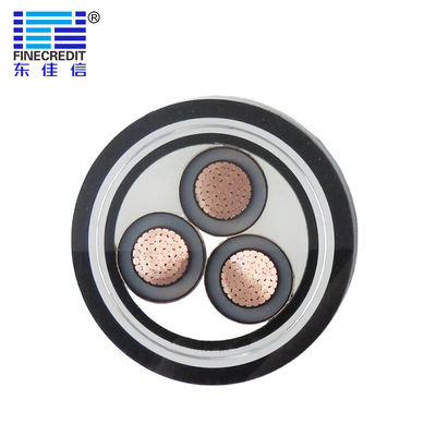 Guter Preis Mittelspannungs-Stromkabel-Kupferkern XLPE YJV22 8.7/15KV isolierte Online